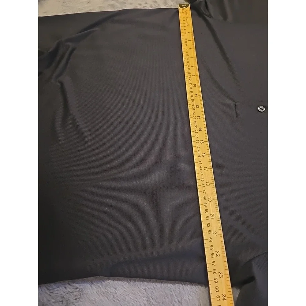 Adidas Climalite Polo Mens Large Black Short Sleeve Golf Performance Athletic L‎